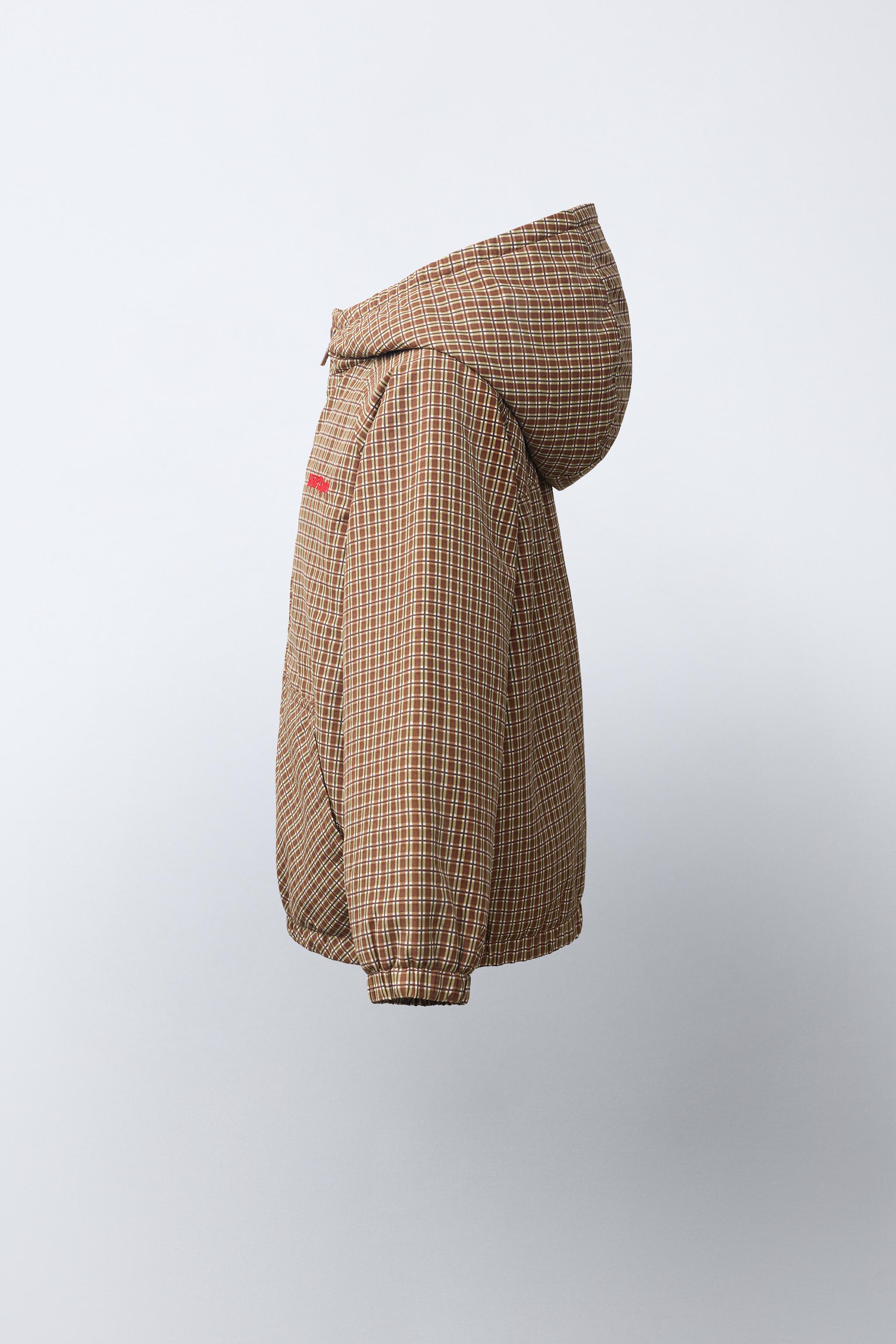 Детские куртки Zara CHECK HOODED JACKET — фото 4