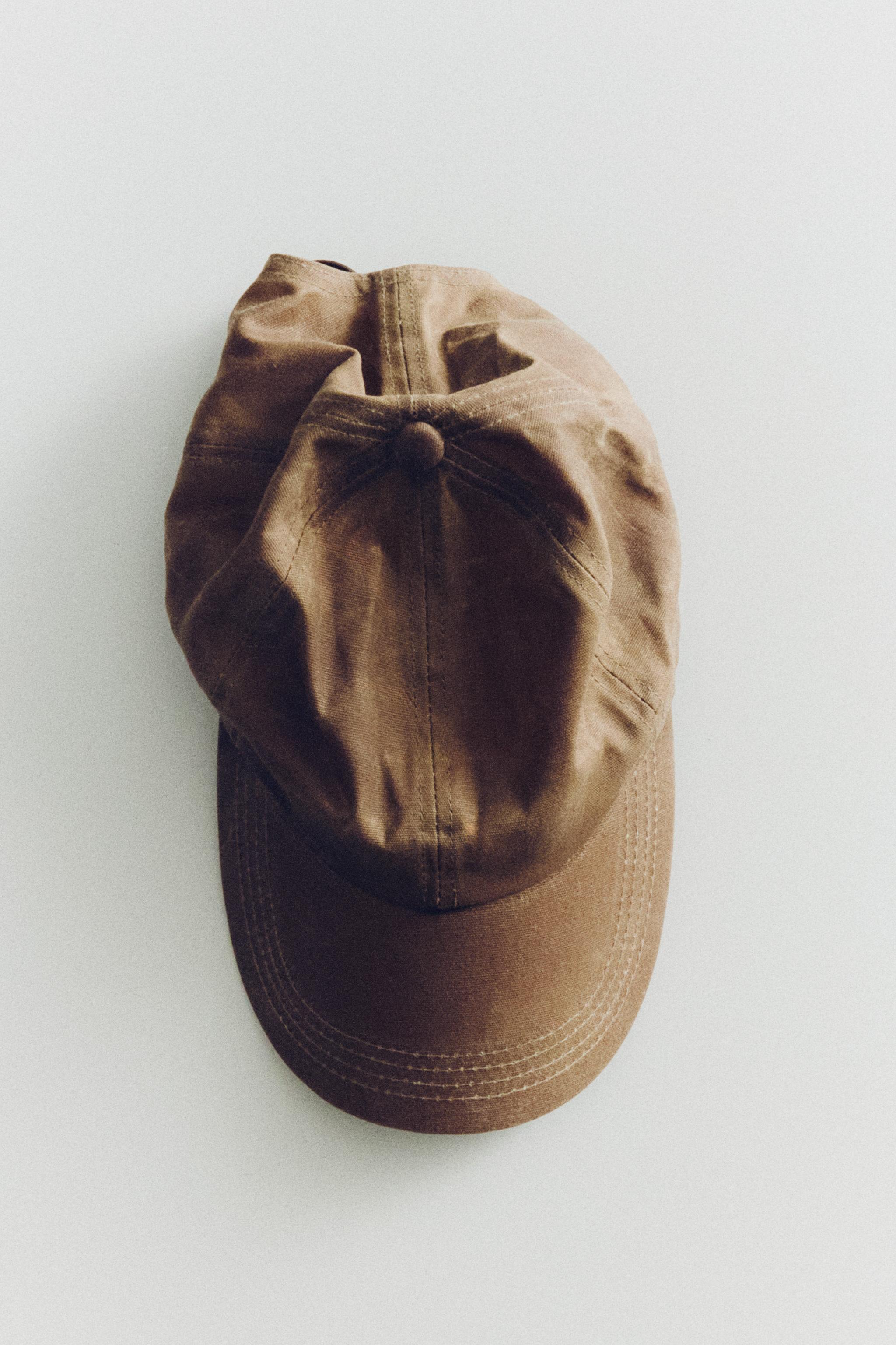 WAXED COTTON CAP
