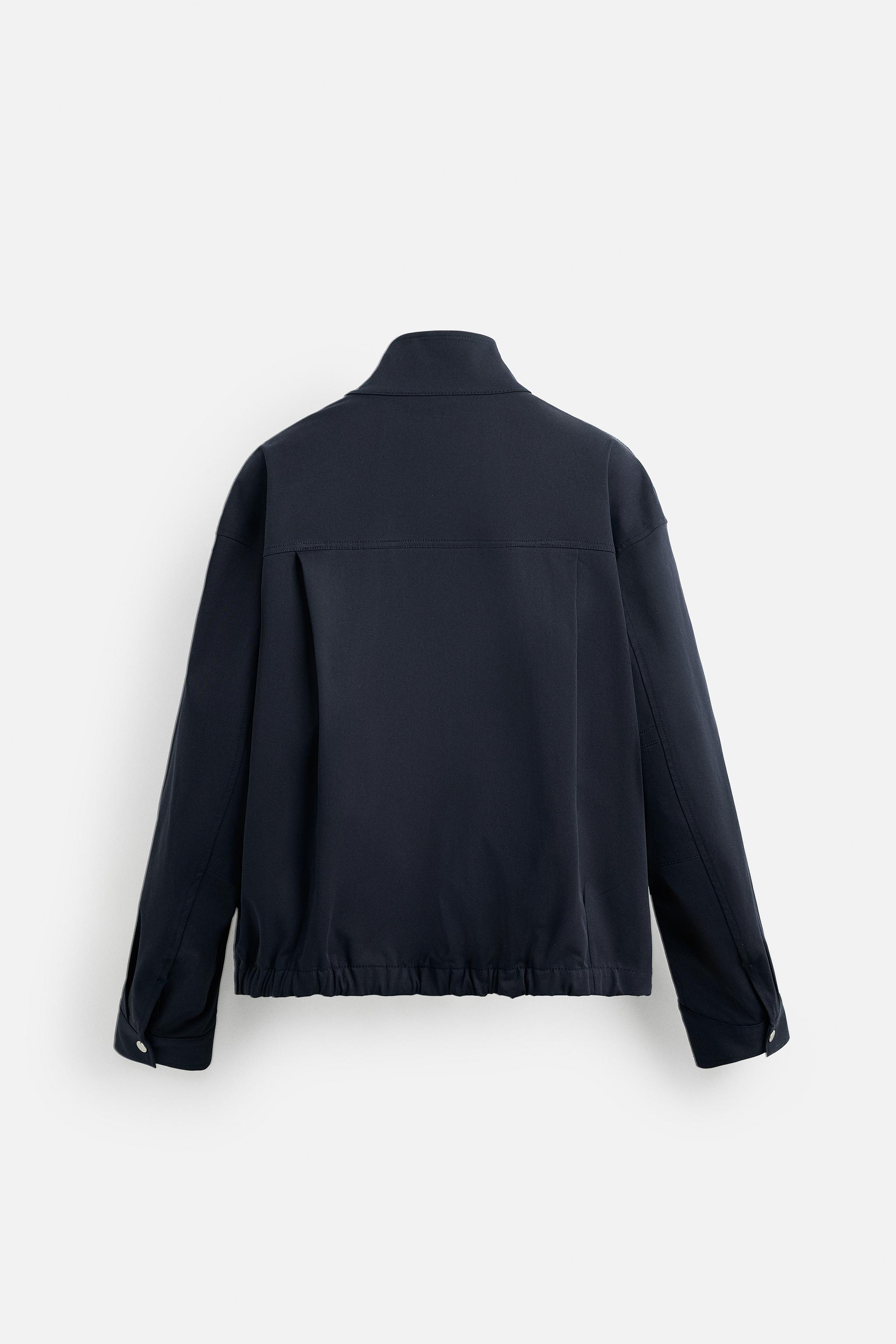 VESTE REGULAR FIT EN MÉLANGE DE COTON