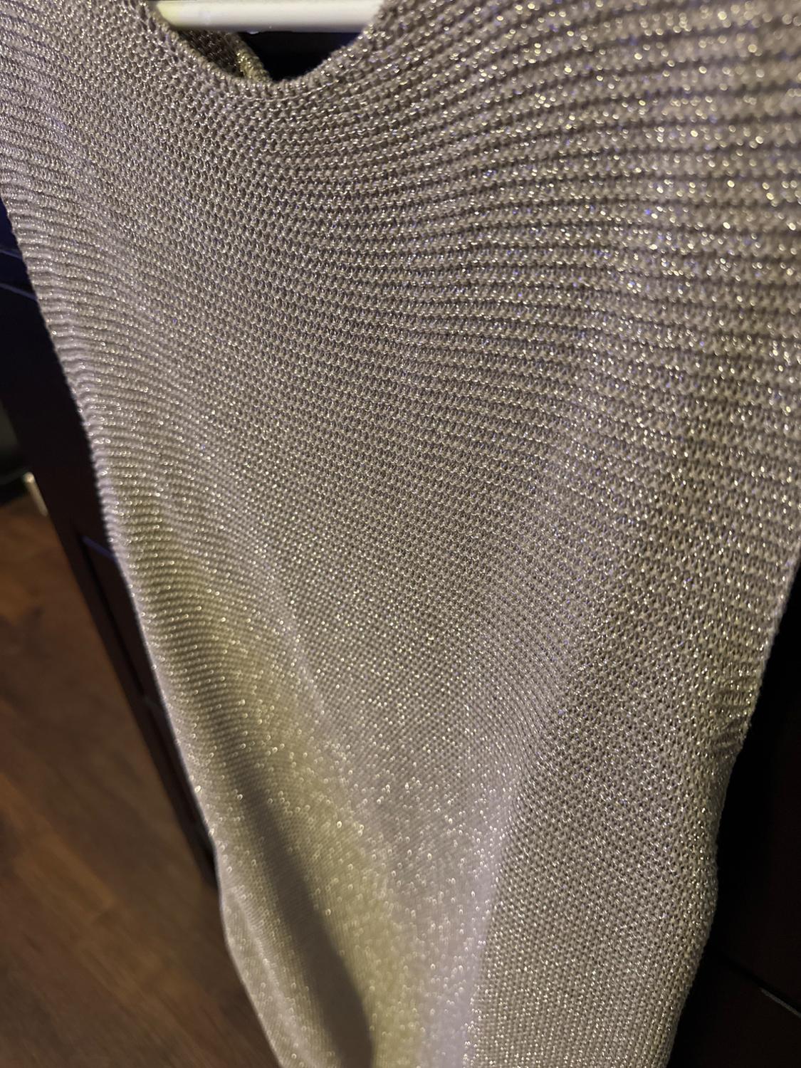 KNIT DRESS WITH METALLIC THREAD - Image 3