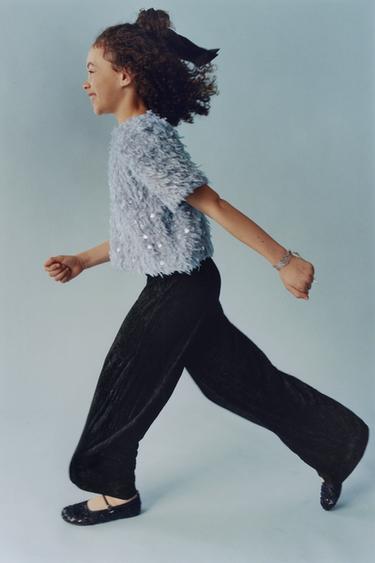 LUMADUN KAMISETA EZKATA DISTIRATSUEKIN - Urdina / Grisa, Zara-rena