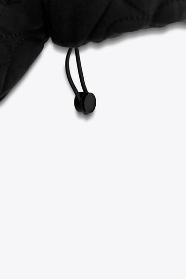 HEART QUILTED BOMBER JACKET - Black by Zara - Image 2