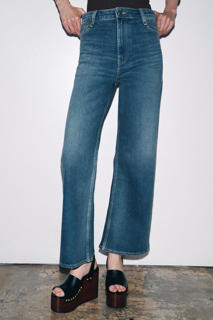 ZW COLLECTION HIGH RISE WIDE LEG JEANS