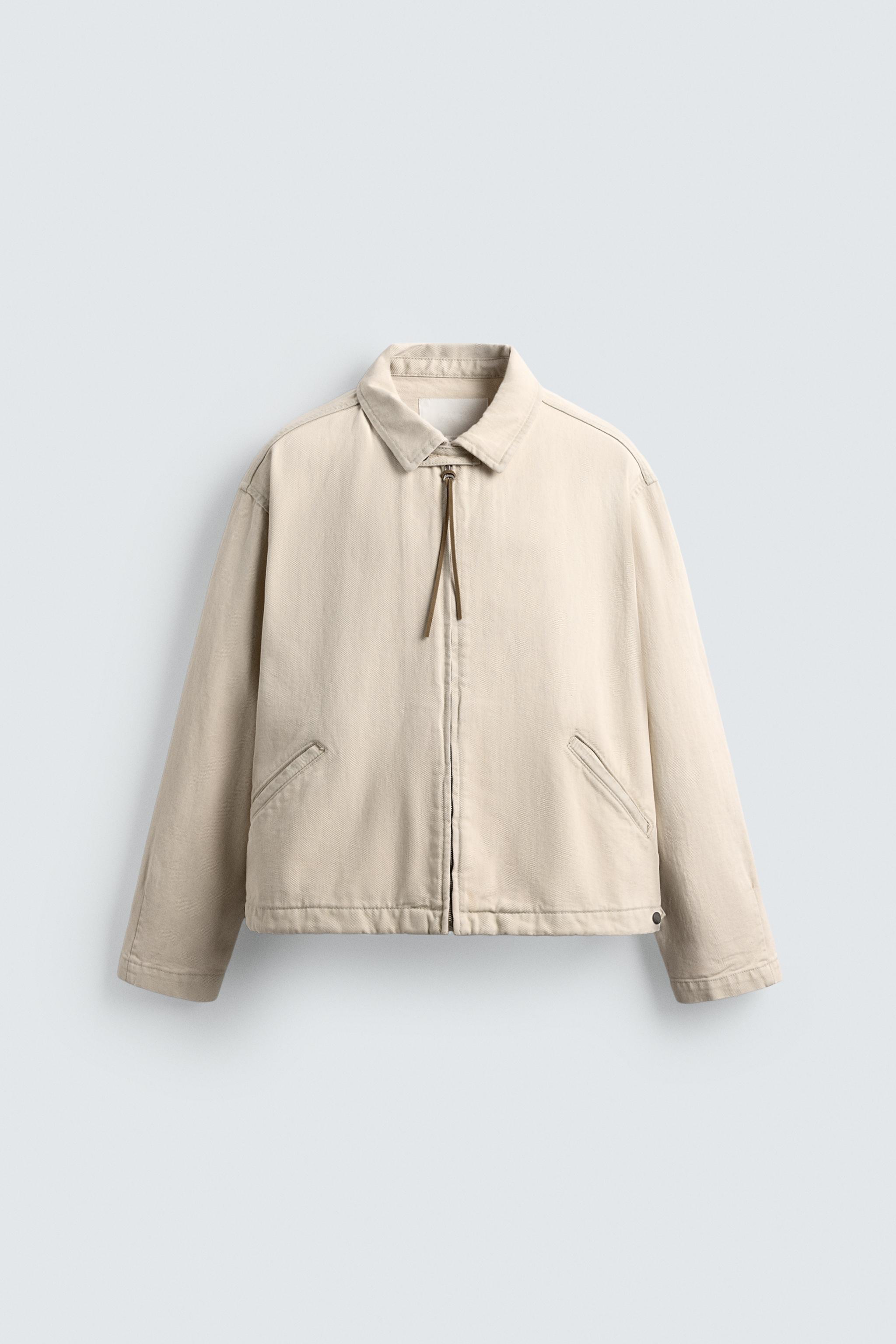 ZARA ジャケット ソフト ポケット ジャケット - サンド/マール | ZARA Japan / 日本