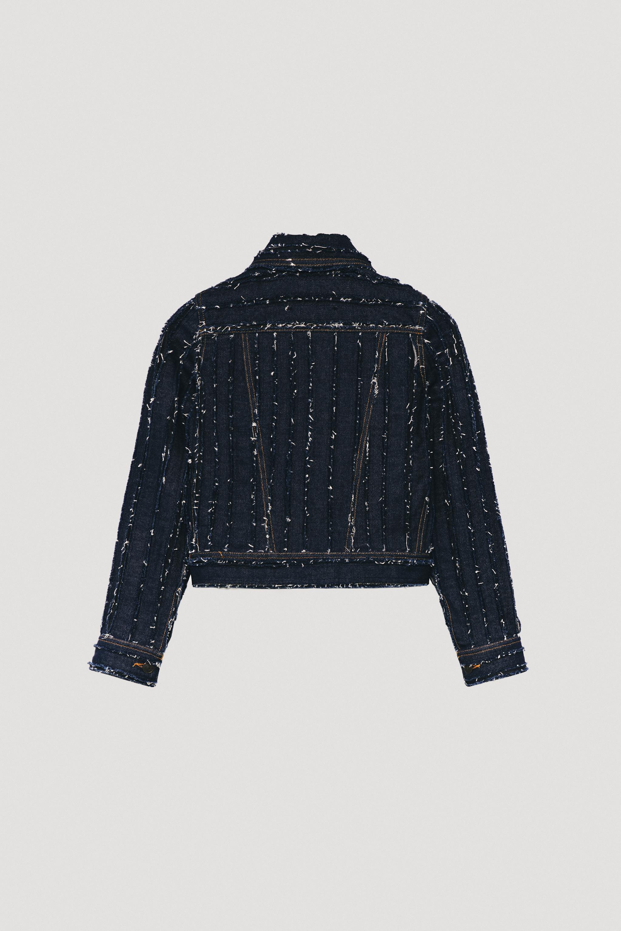 LIMITED EDITION FRAYED DENIM JACKET