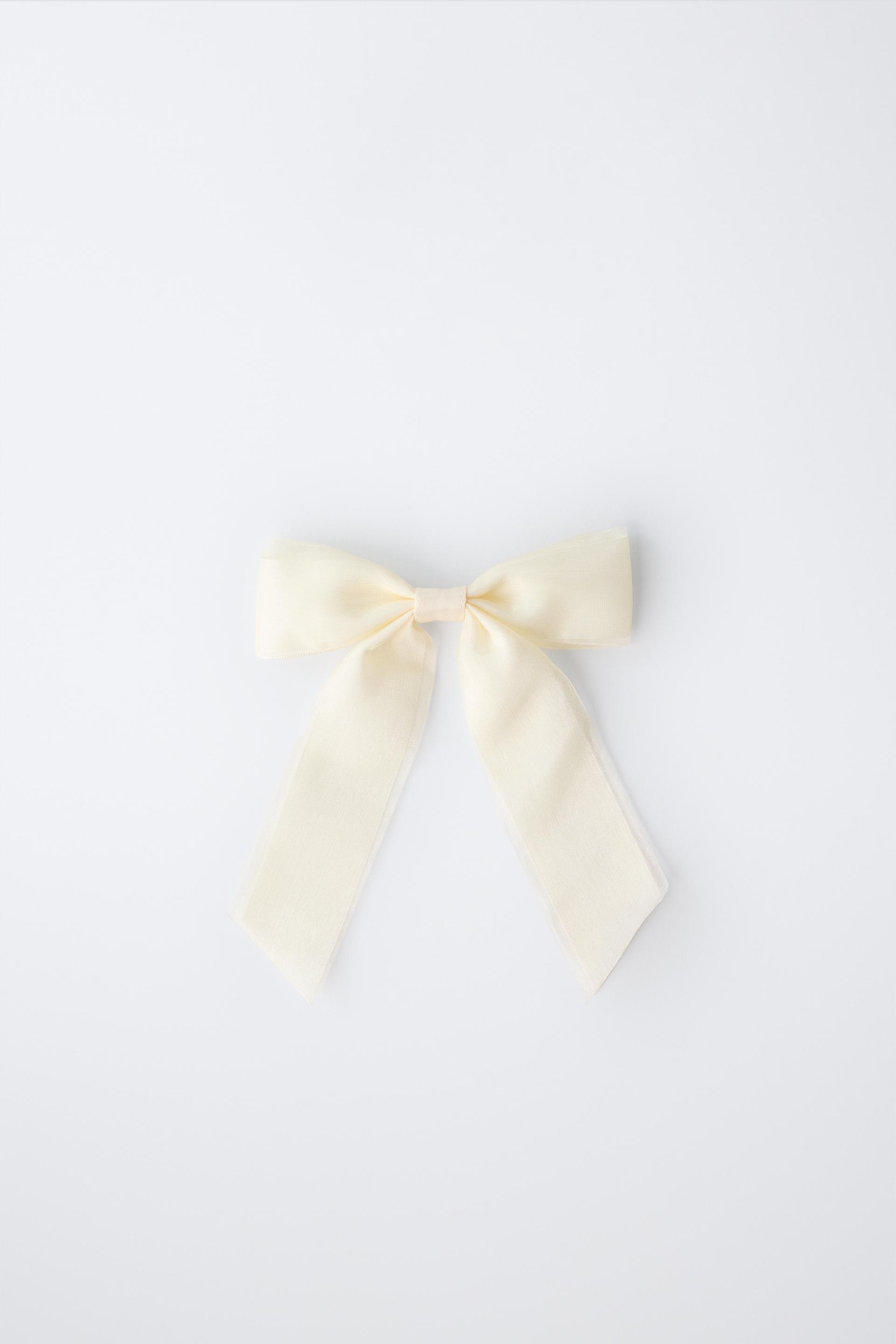 Organza Bow Hair Clip