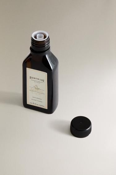 (100 ML) PATCHOULI, YLANG-YLANG BODY OIL - White / Pink by Zara - Image 4