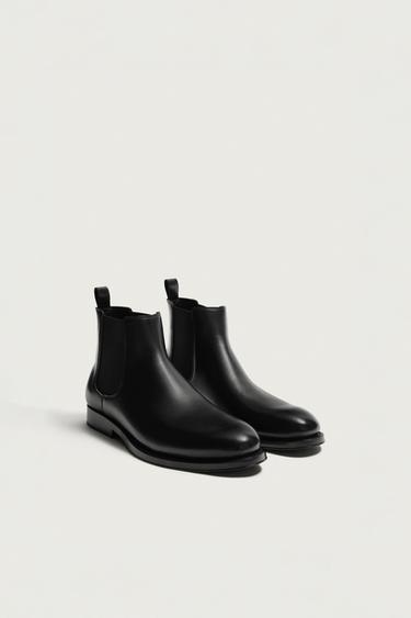 POINTED TOE CHELSEA BOOTS - Black by Zara