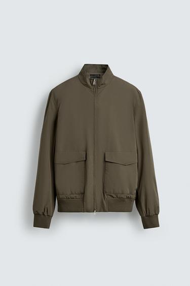 LIGHTWEIGHT WATER-REPELLENT JACKET - Light beige by Zara