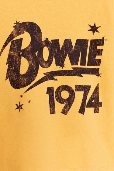 T-SHIRT DAVID BOWIE® - Jaune de Zara - Image 5