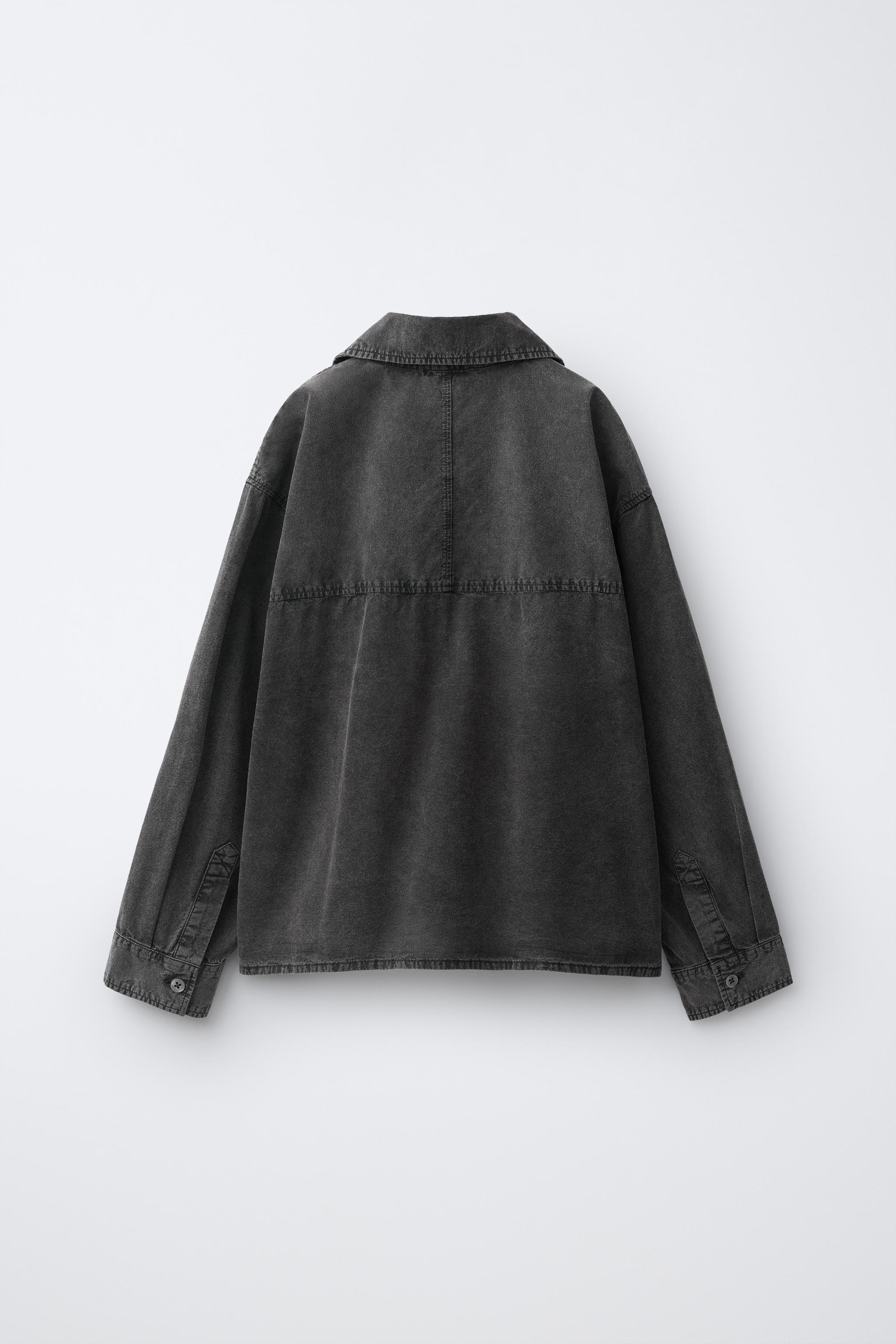 WASHED EFFECT SHIRT