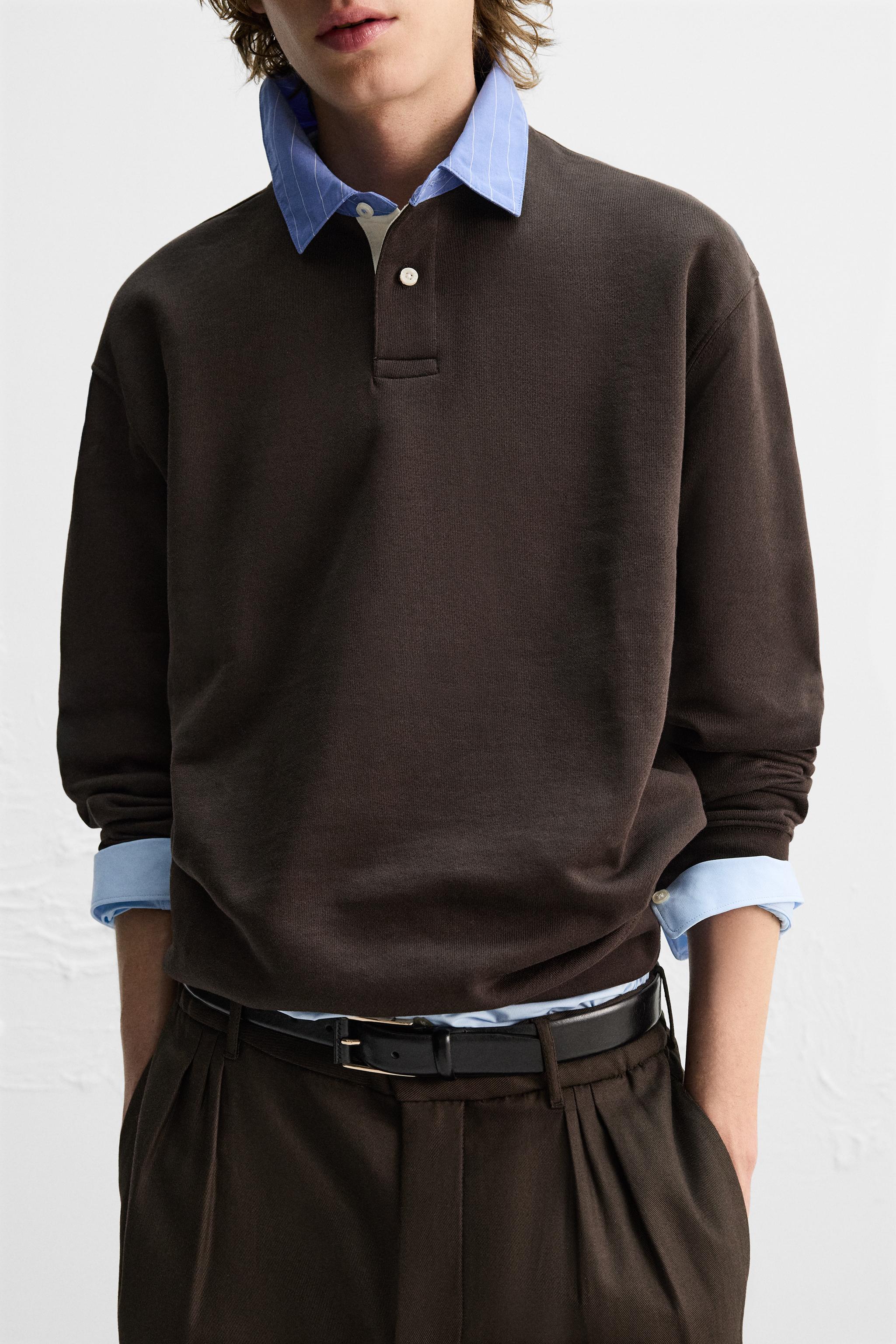 【新品】Herlipto Embroidery Polo Sweatshirt Her lip to】Embroidery Polo Sweatshirt