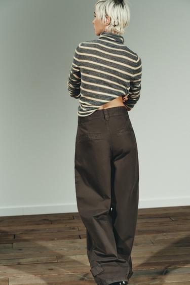 PULL EN MAILLE EXTRAFINE À RAYURES - Multicolore de Zara - Image 4