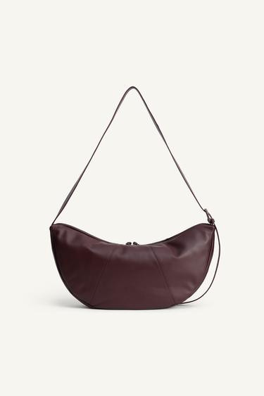LTHR SHLDR BG 14 - Bordeaux de Zara - Image 5
