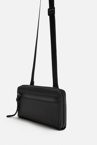 PORTEFEUILLE EFFET GOMME - Noir de Zara - Image 2
