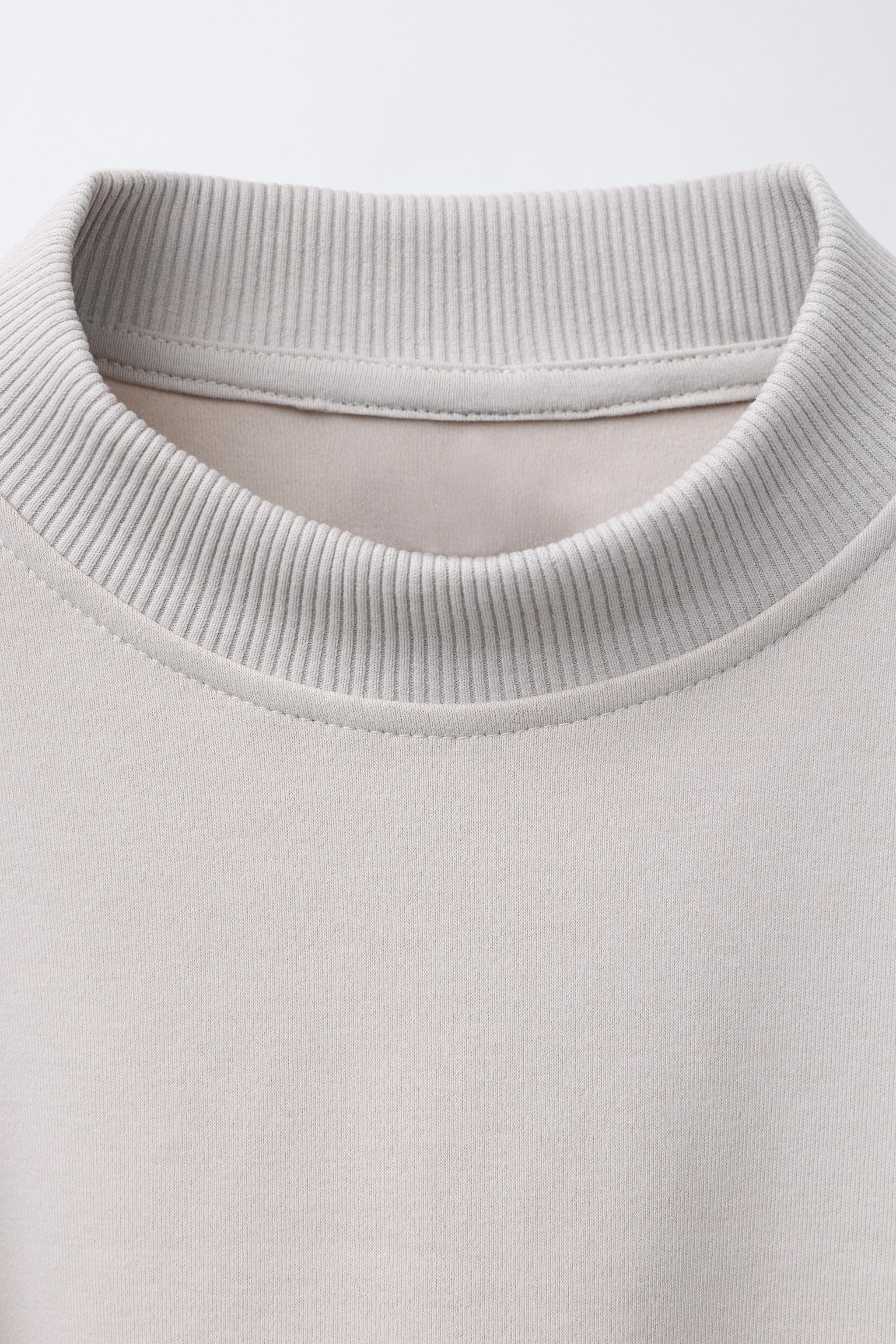 ENSEMBLE INTERLOCK SWEAT ET PANTALON LARGE