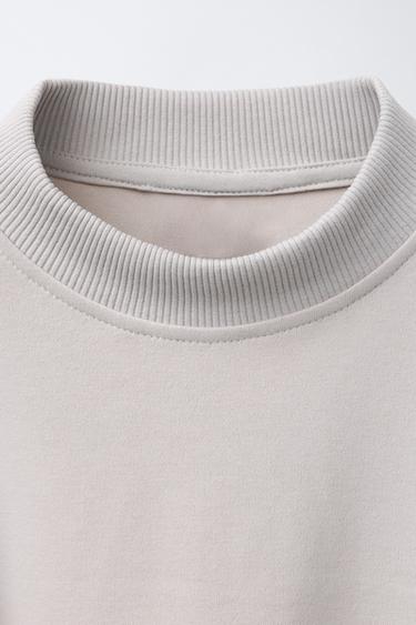 ENSEMBLE INTERLOCK SWEAT ET PANTALON LARGE - Iceberg de Zara - Image 5