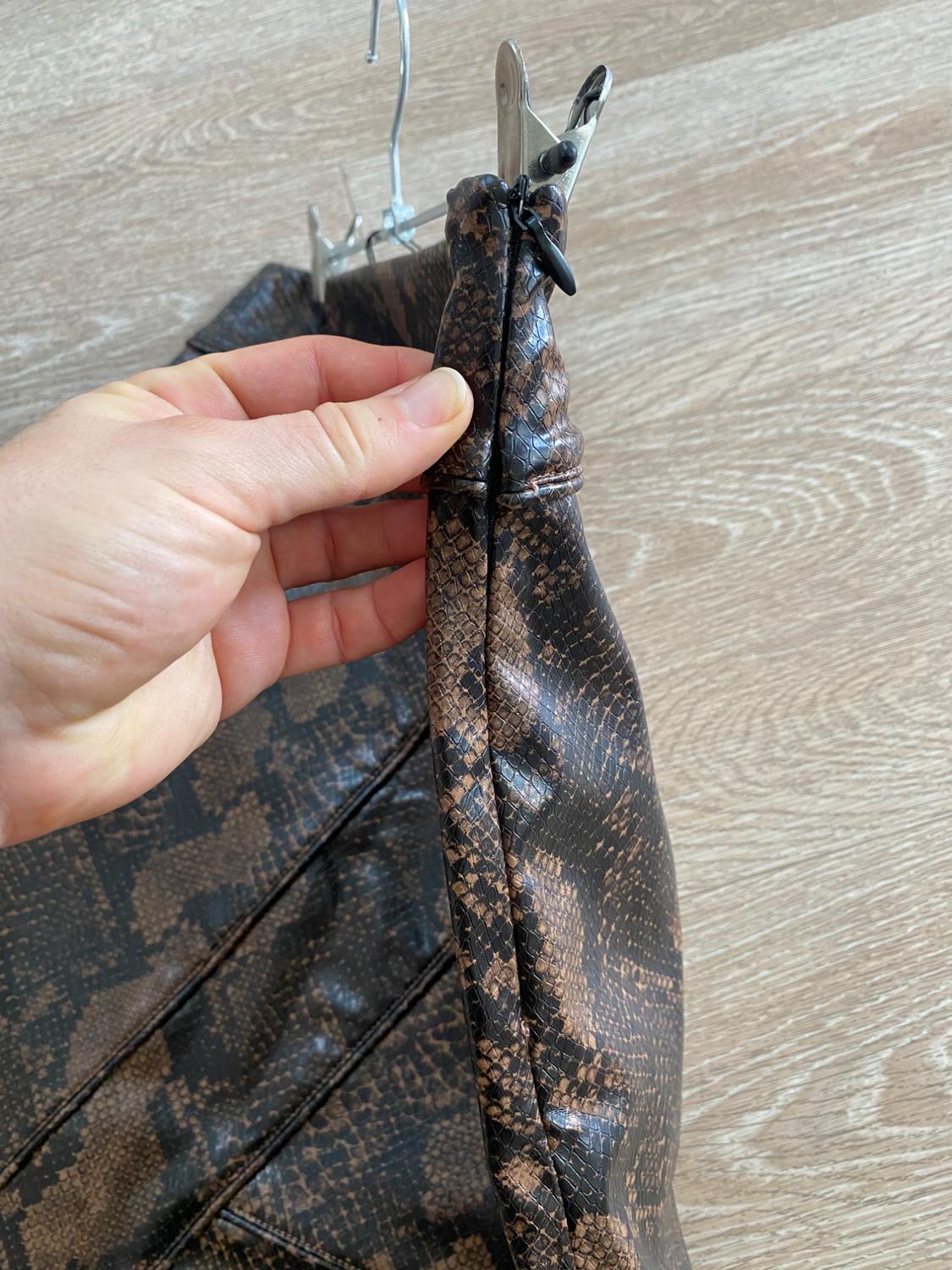 FAUX LEATHER MINI SKIRT - Image 4