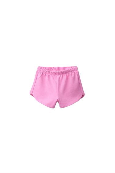 HEART POCKET BERMUDA SHORTS - Pink by Zara