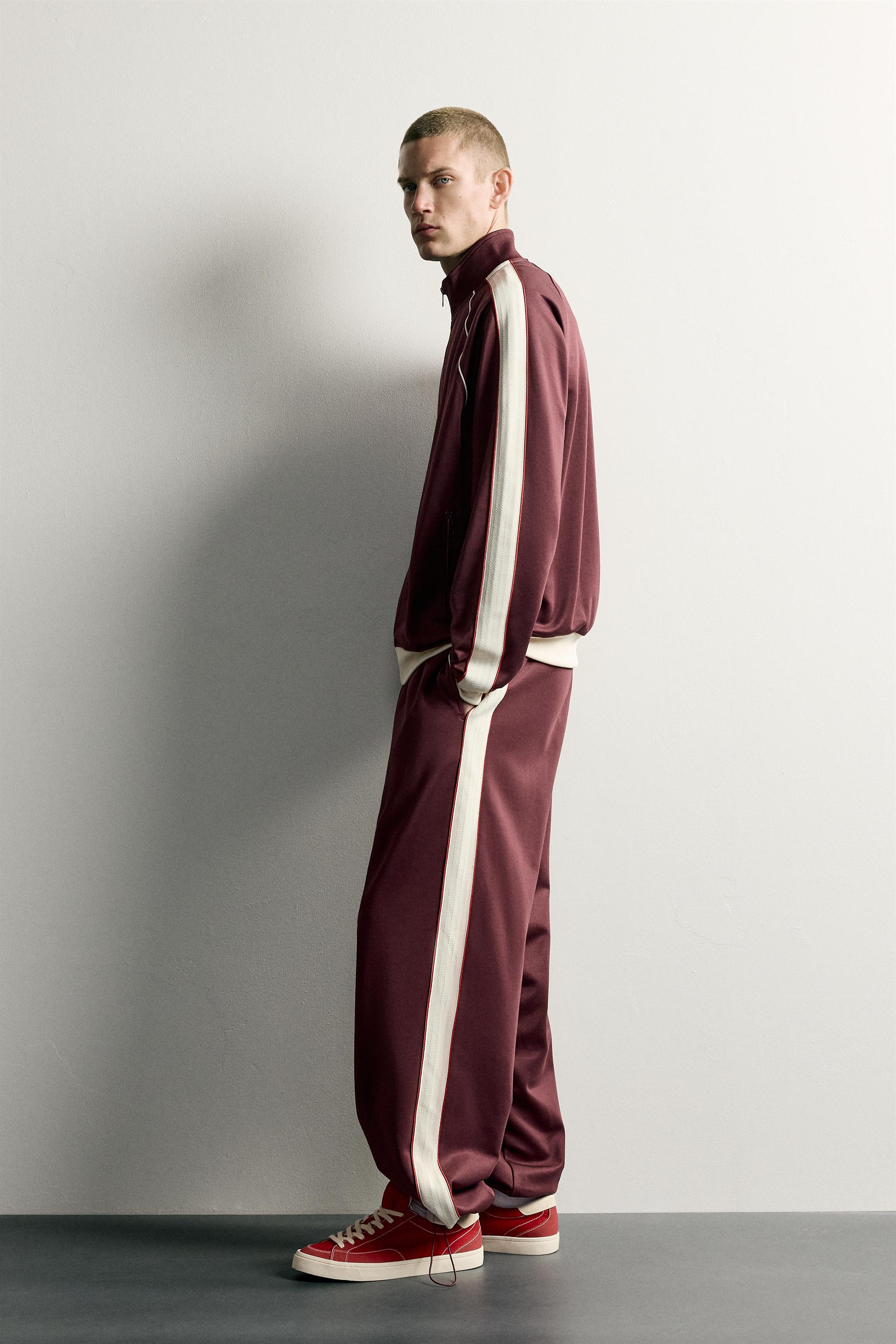RETRO CONTRAST TRACK JACKET