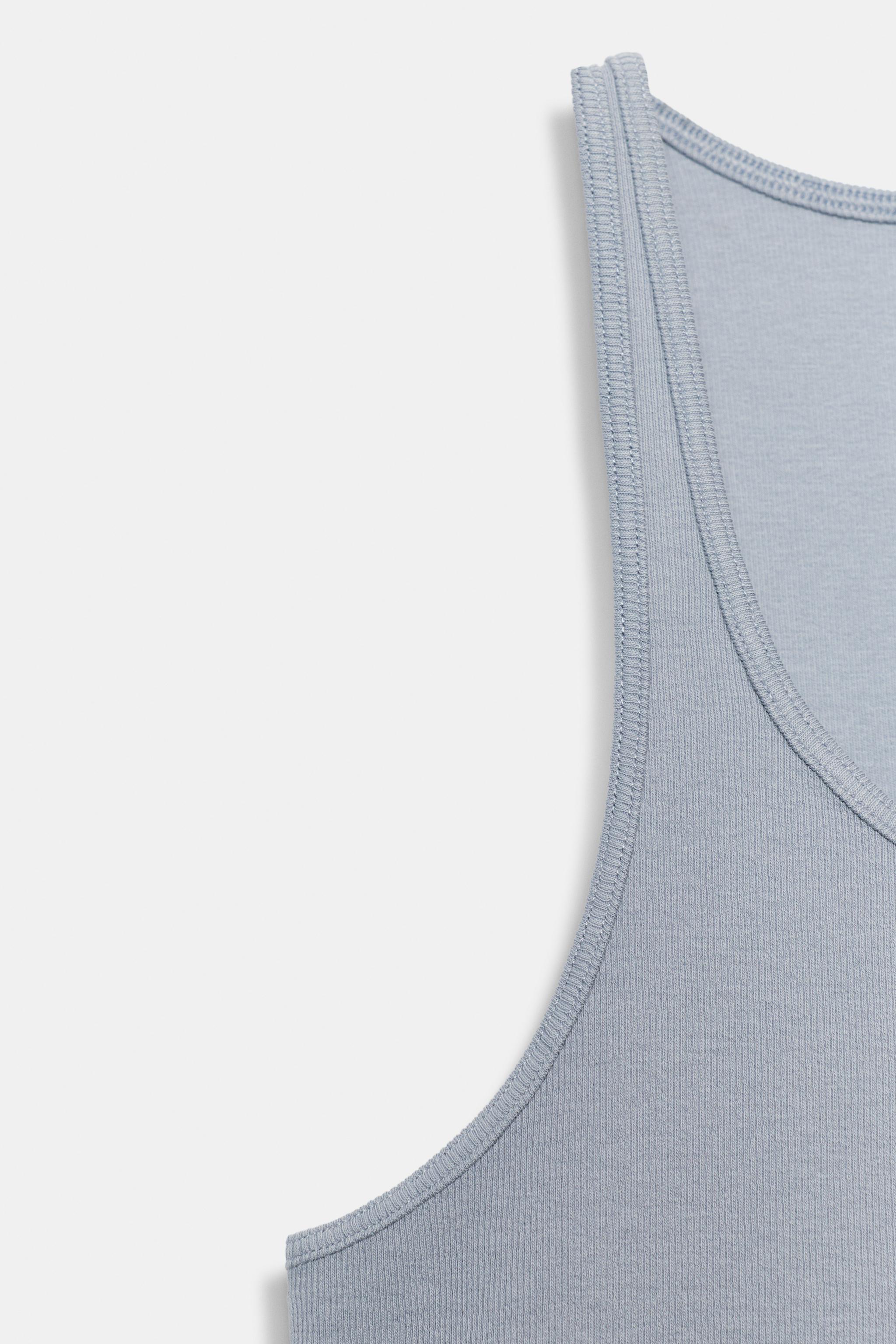 RIBBED CROP TOP