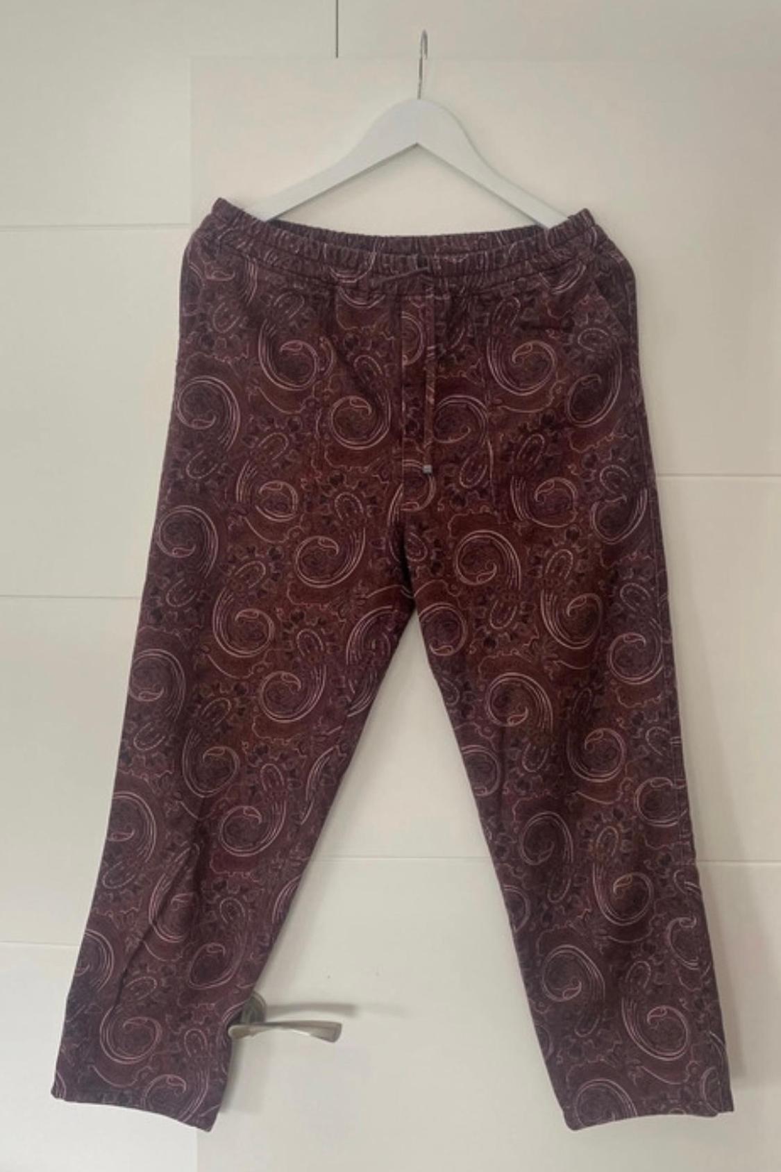 PRINTED PYJAMA-STYLE TROUSERS