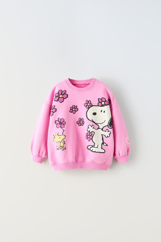 Sweat Shirt Fleurs Mère Sweat Snoopy Peanuts - Fleurs Mother's Sweat Shirt Fleurs Mère Sweat Snoopy Peanuts - Fleurs Mother's