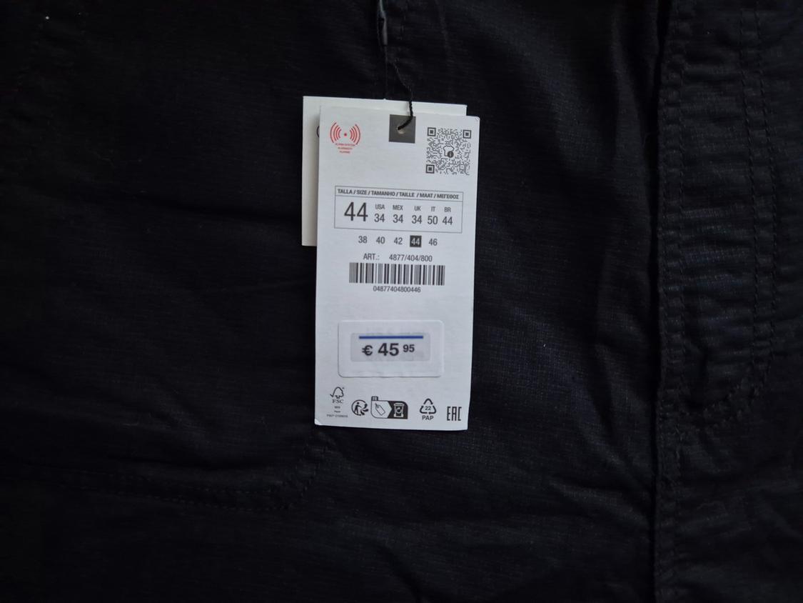 COTTON-LINEN BERMUDA SHORTS - Image 3