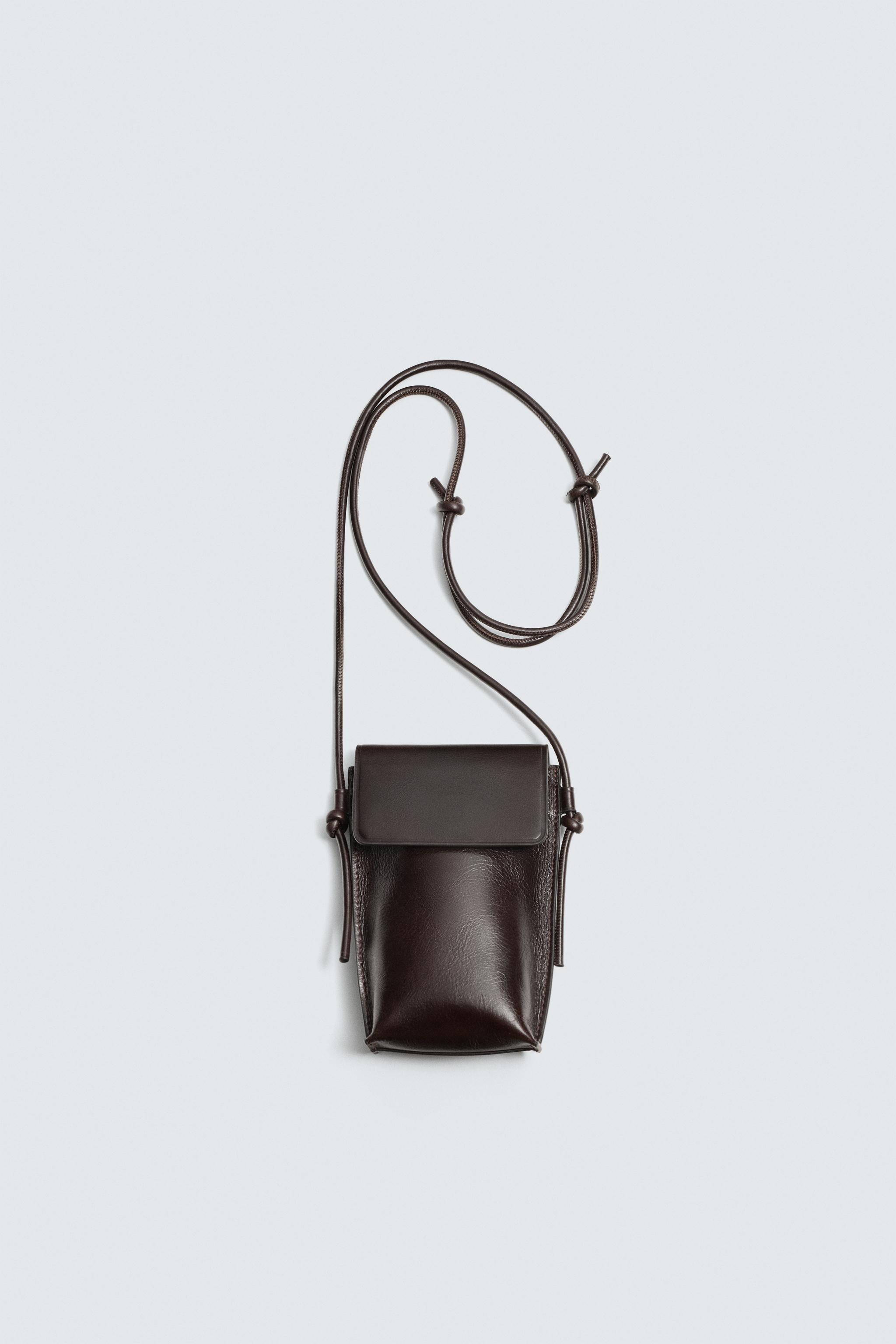 LEATHER CROSSBODY BAG