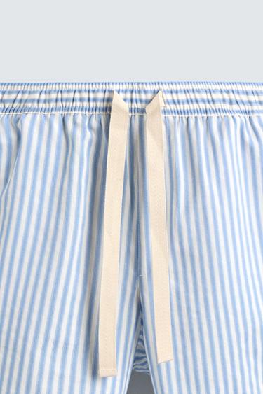 SHORT À RAYURES - Rayures de Zara - Image 9
