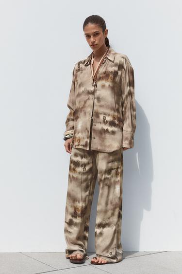 TIE-DYE TROUSERS - Multicoloured by Zara - Image 0