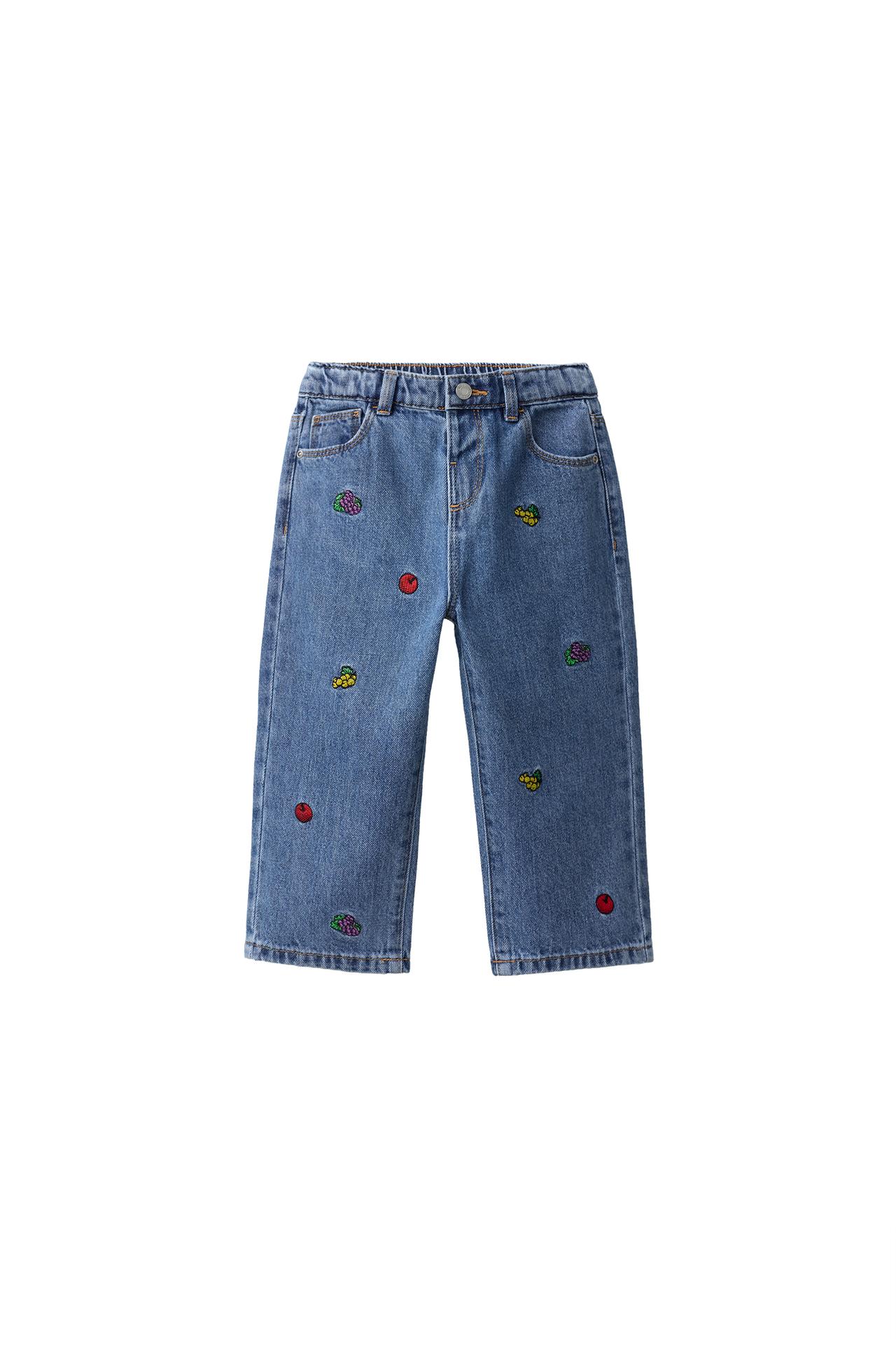 Прямые джинсы Fruit of the Loom™ с вышивкой