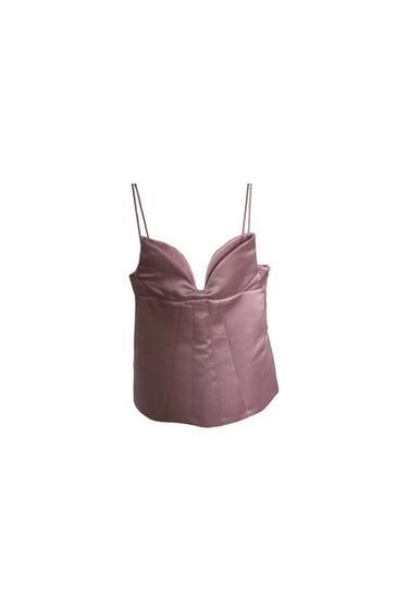 VESTIDO ZARA ROSA LAZO HARRY LAMBERT DISNEY M