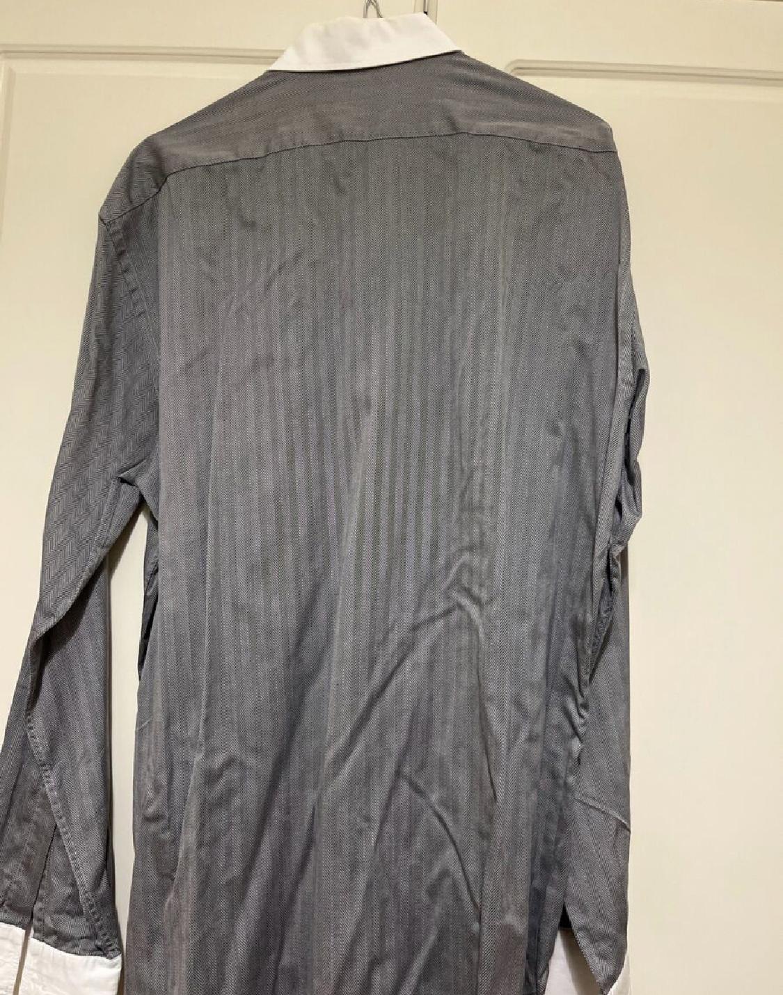 SHIRT WITH WHITE CUFFLINKS SIZE 44 - Image 3