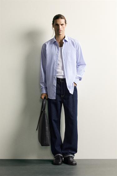 CAMISA REGULAR FIT RAYAS - Rayas de Zara