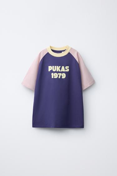 تيشرت رنغلان Pukas Surf - أزرق الخاص بـ Zara
