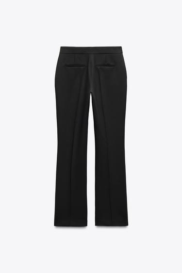 FLARED TROUSERS - Black by Zara - Image 3