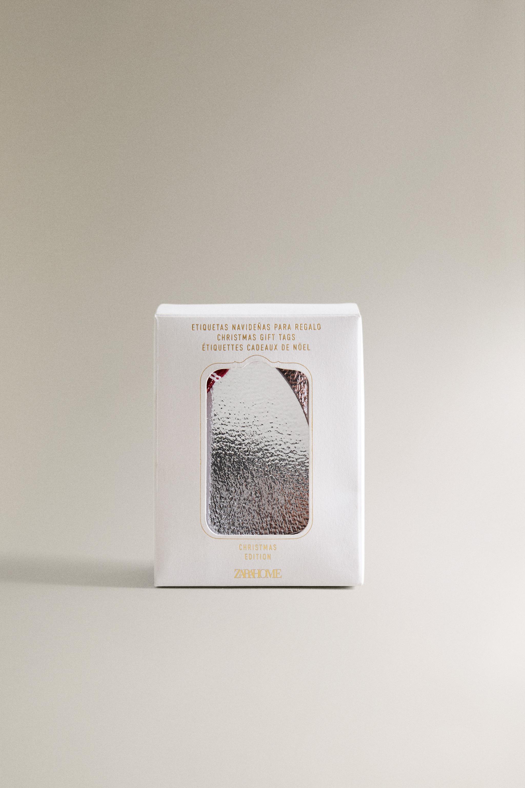 LOT ÉTIQUETTES CADEAUX CLOCHES NOËL (LOT DE 12)