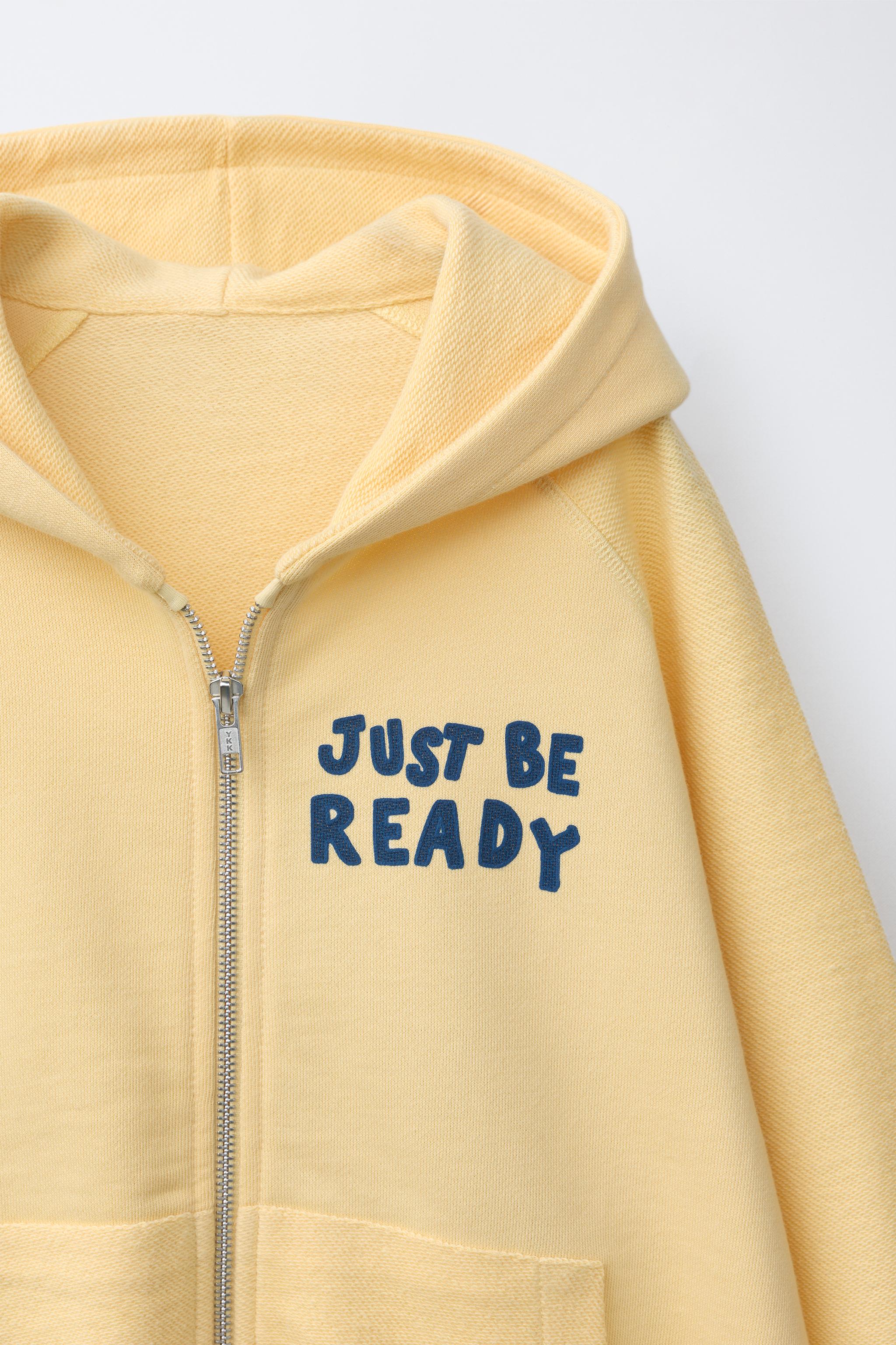 PRINTED HOODIE SWEATSHIRT