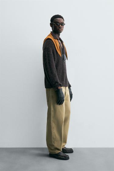 POLO PUNTO TEXTURA LIMITED EDITION - Chocolate de Zara