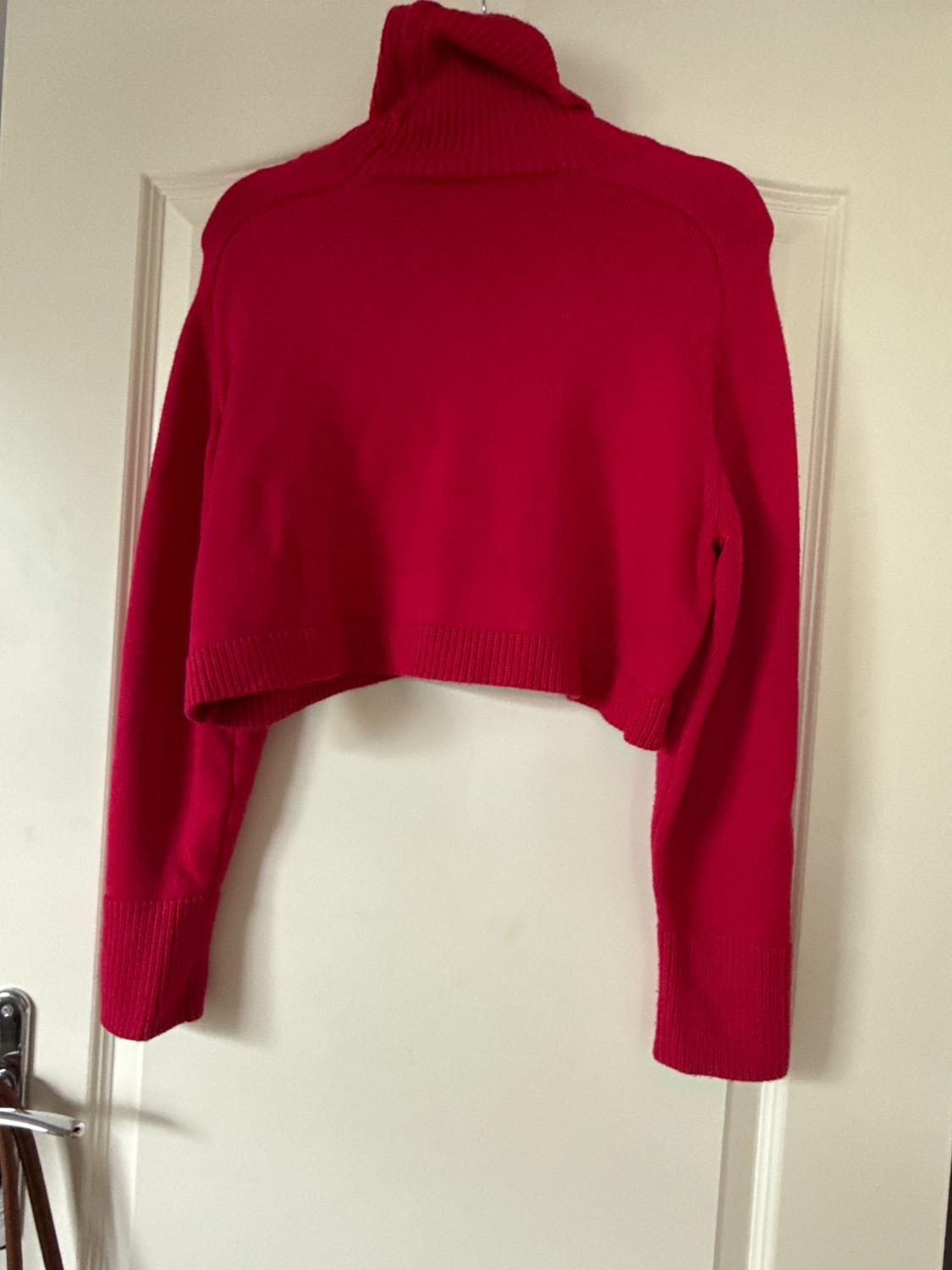HIGH NECK KNIT SWEATER - Image 3