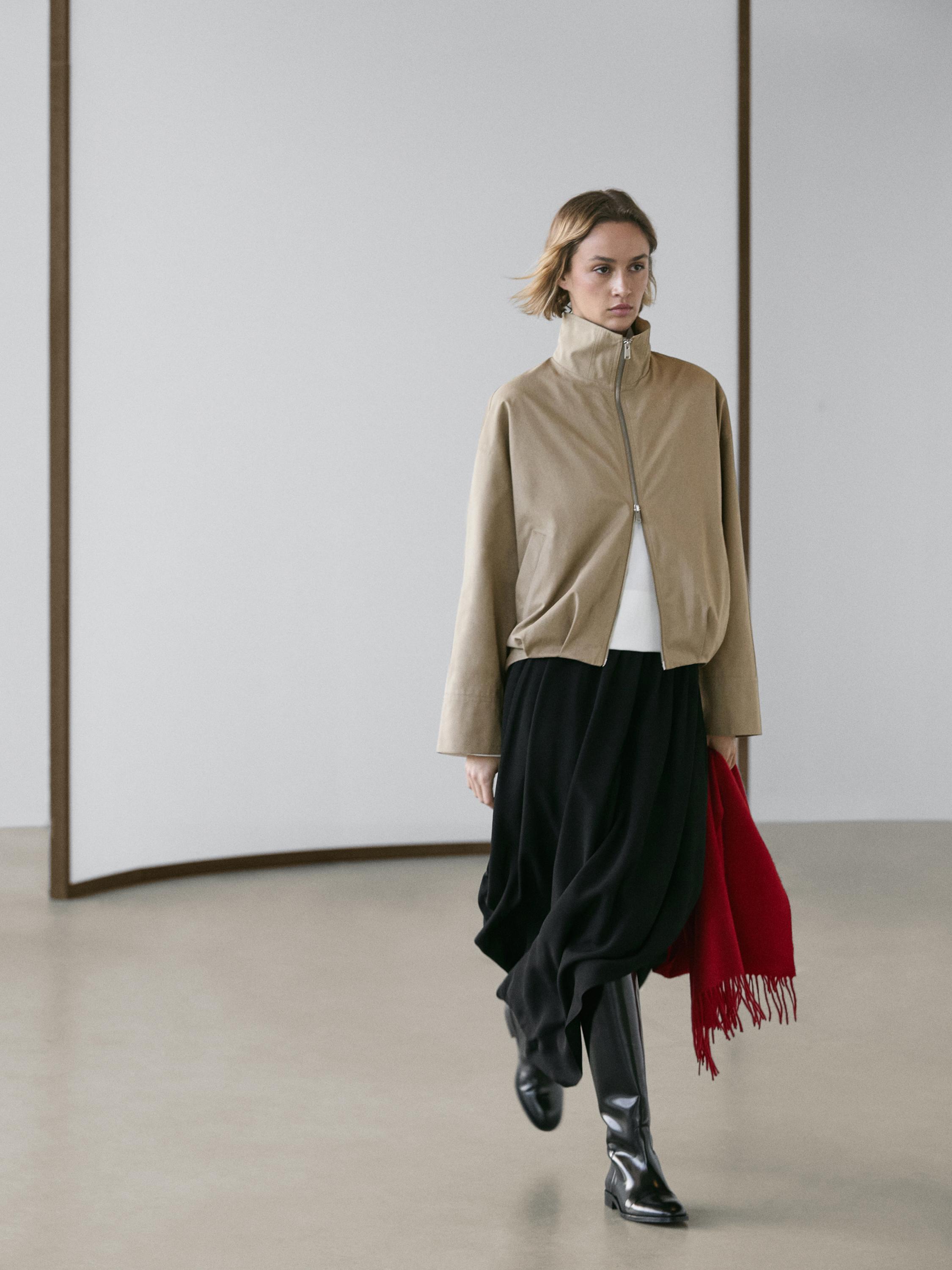 Veste bomber coton