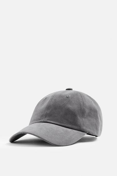 Zara BASIC SOFT CAP - Mid-gray