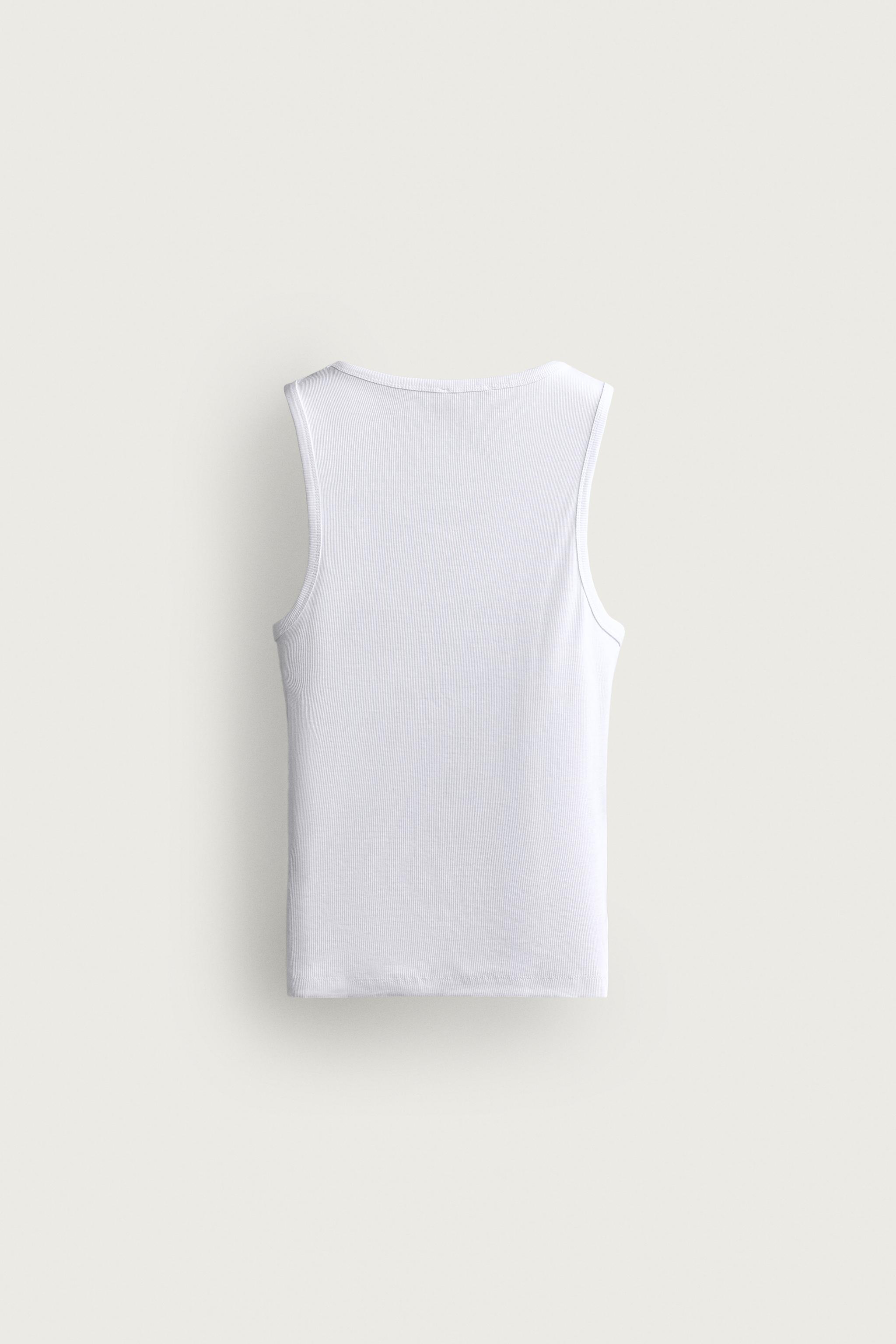 BASIC RIBBED TANK TOP
