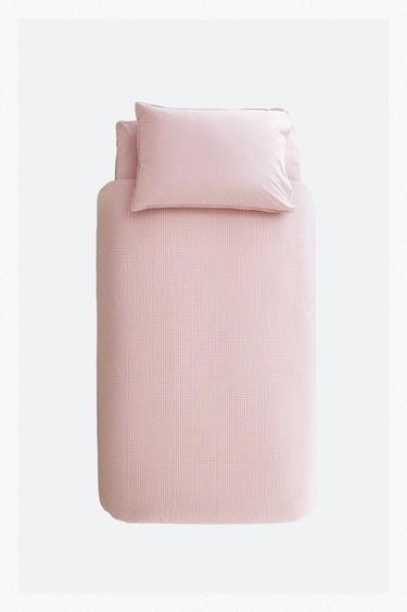 KIDS' GINGHAM COTTON DUVET COVER - Multicoloured by Zara