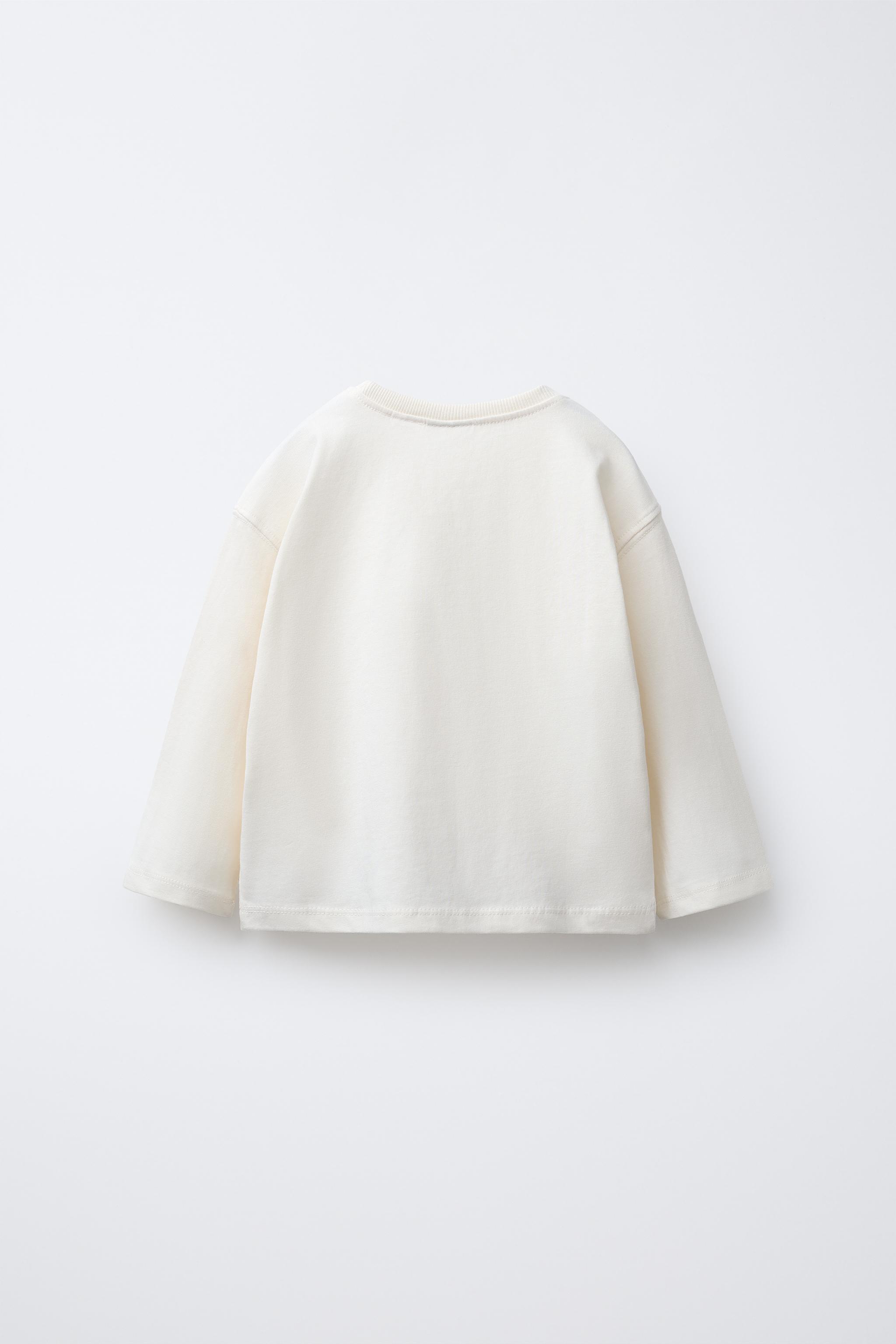 BASIC EMBROIDERED HEART T-SHIRT - Pink | ZARA United States