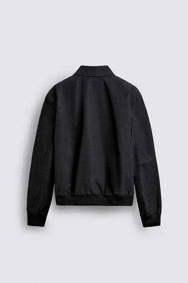BLOUSON TECHNIQUE DÉPERLANT - Noir de Zara - Image 7