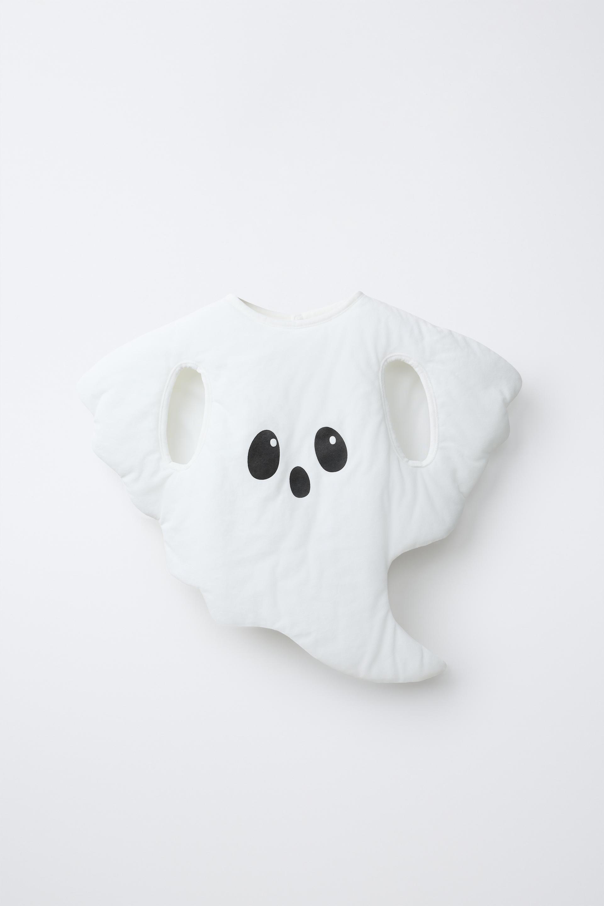 GHOST COSTUME WITH TAIL - White - 6-12 months
