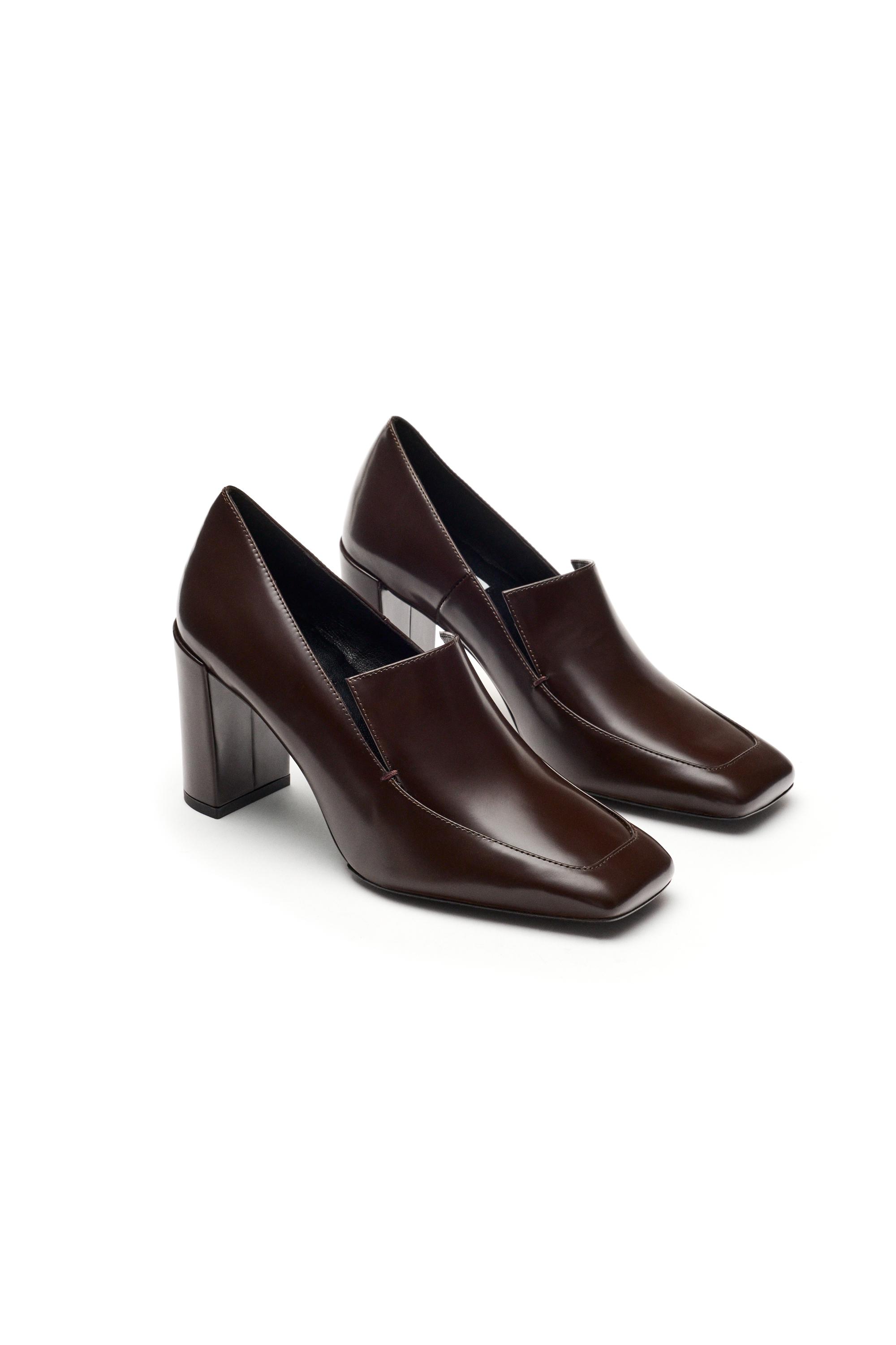 Leather heel loafer - LIMITED EDITION