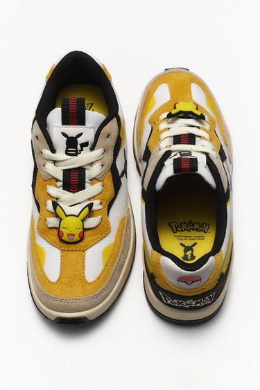Zara PIKACHU POKÉMON ™ ATHLETIC SHOES - Yellow